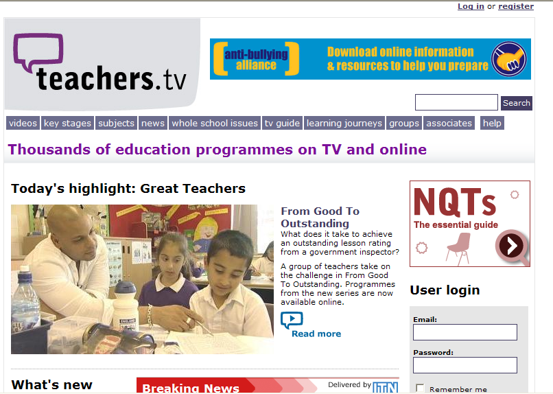 Thousands of education programmes on TV and online