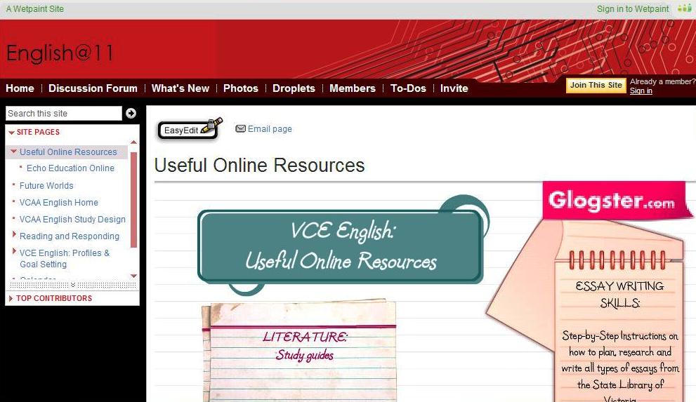 Useful online resources
