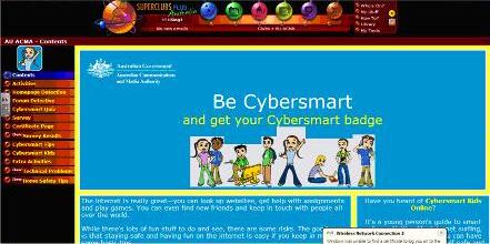 Cybersafety page (no link as you must be a member to access this.)