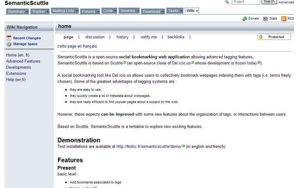 SemanticScuttle wiki