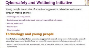 Cybersafety and Wellbeing Initiative