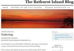 Bathurst Island blog