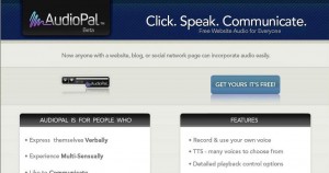 AudioPal homepage