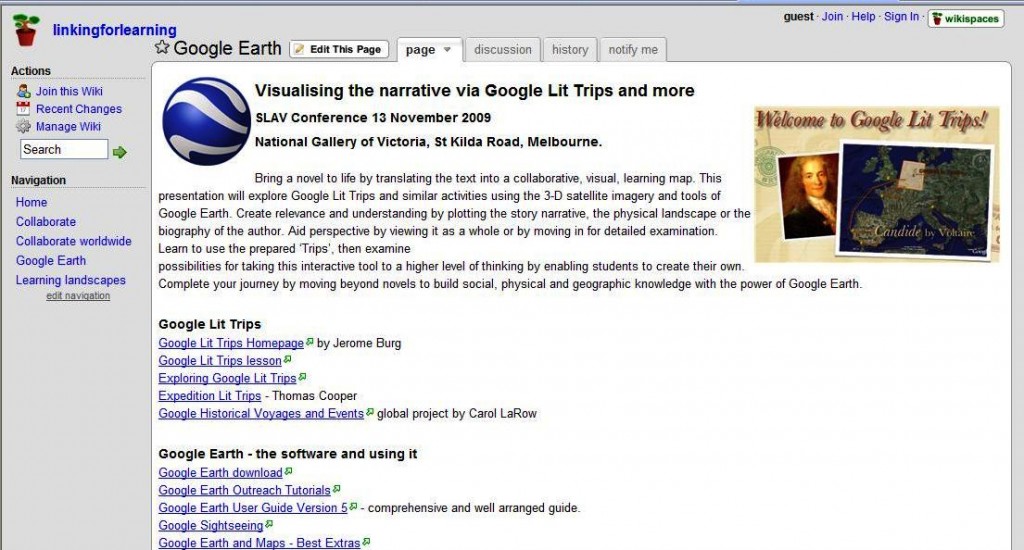 Camillas google earth