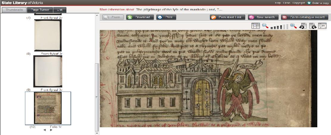 SLV medieval manuscript