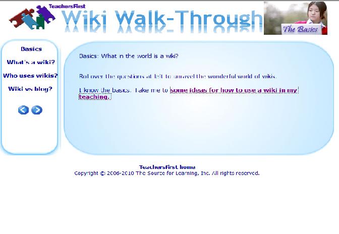 Wiki Walk-Through