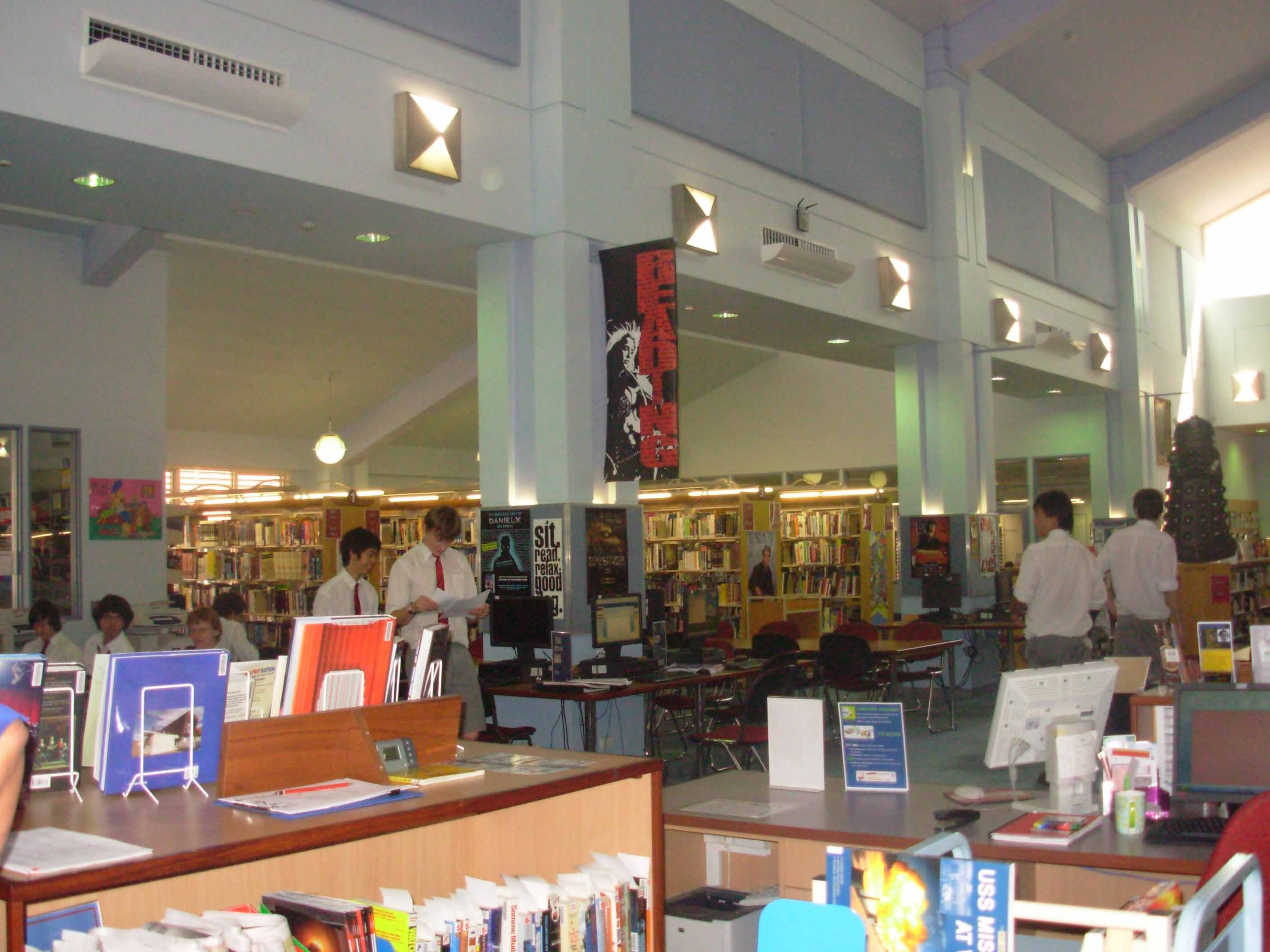 Scotch College Library overview
