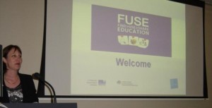 Innovation and Next Practice Branch Assistant General Manager Katrina Reynen at the release of FUSE