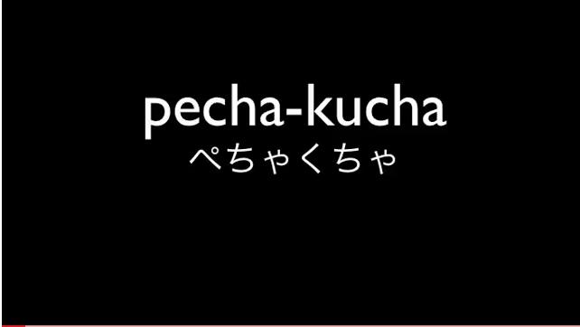 Pecha-Kucha in the classroom